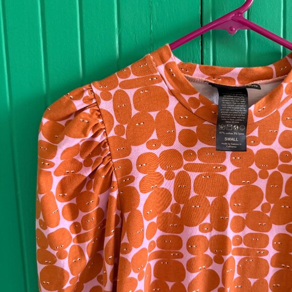 Nooworks Puff Dress Pebble People - Picture 2 of 3